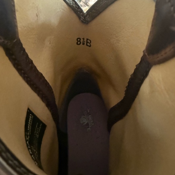 Ariat Brown Leopard Print Women's Boots - Picture 3 of 5